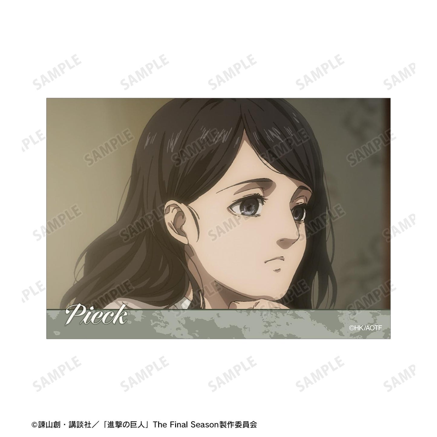 《進擊的巨人》_皮克 場景寫實照片3枚套裝