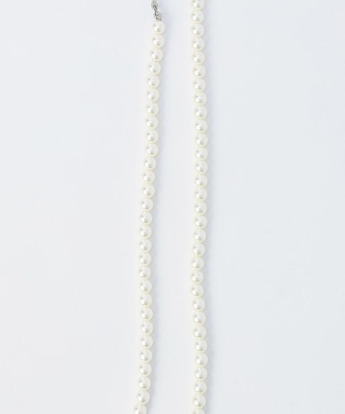 長款珍珠掛鉤項鍊