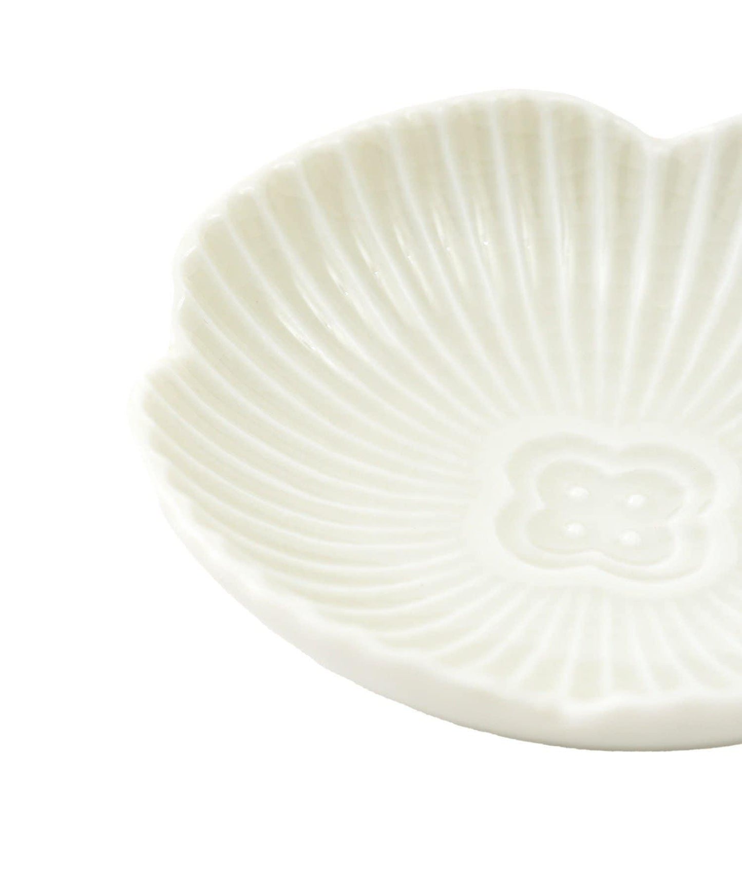 玻璃貫入小碟雪椿/花綻放,新春餐具