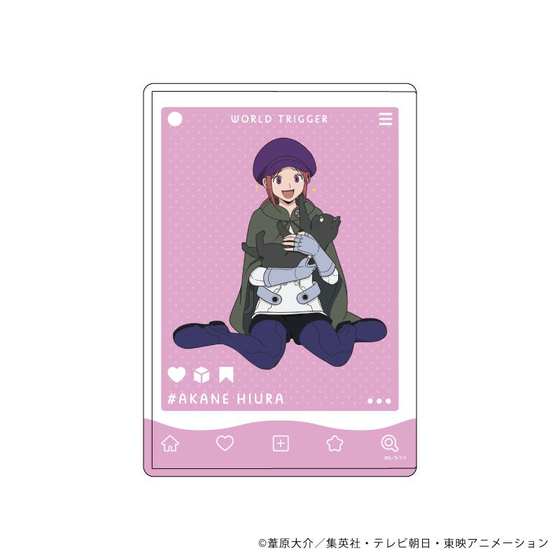 《境界觸發者》角色透明文件夾17/日浦茜 貓ver.第2彈(新繪插畫)