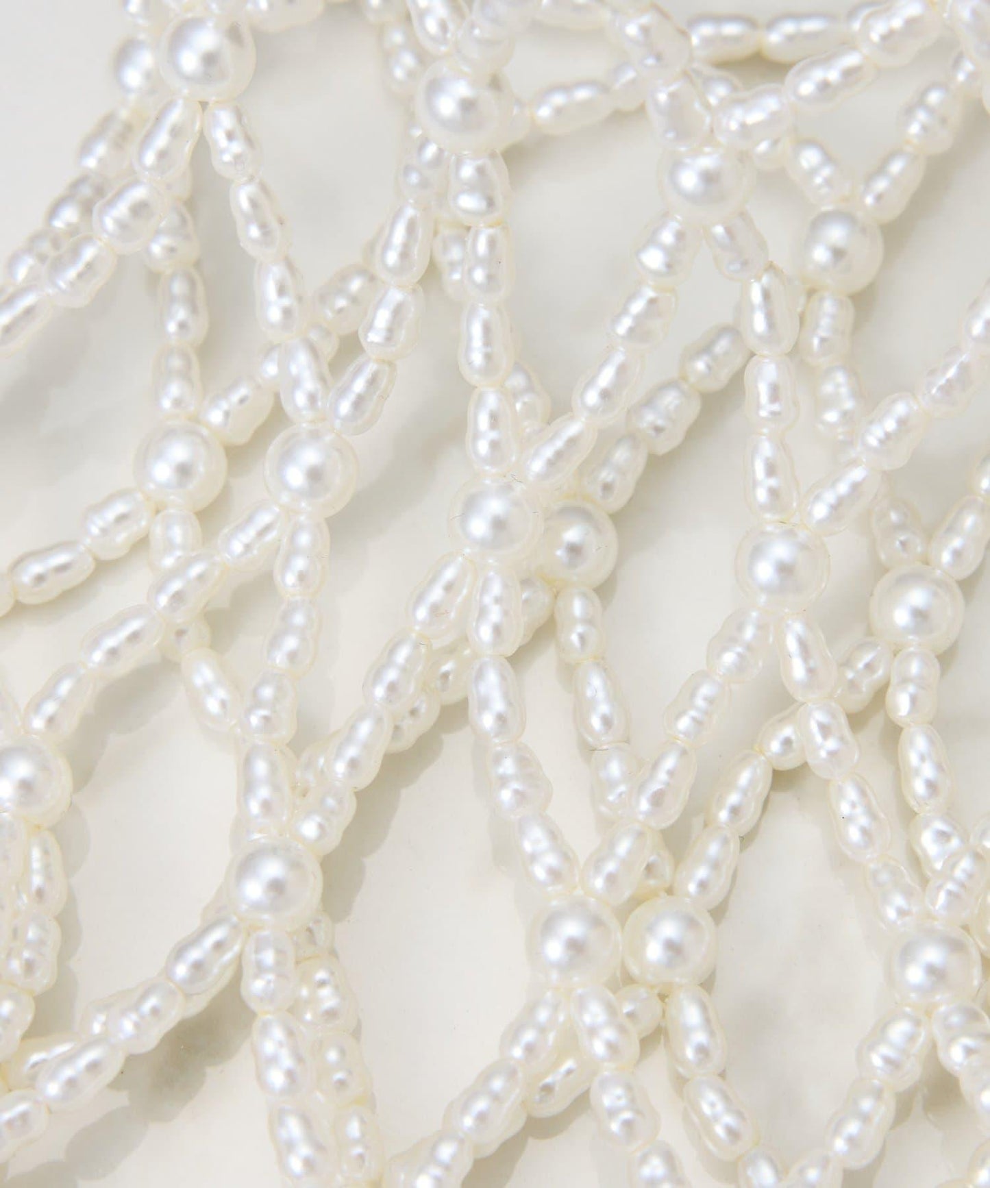 【PAPILLONNER/パピヨネ】珍珠裝飾袖子/半正式場合