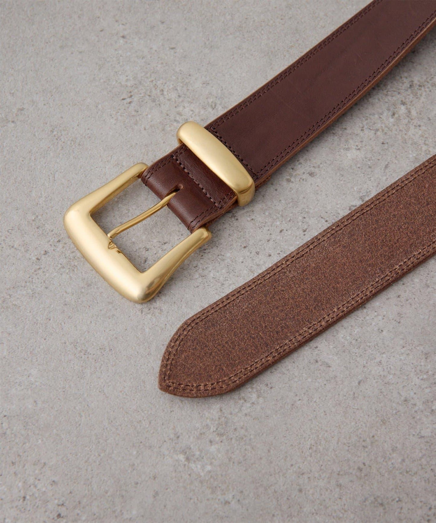 【Hoaw.】雙縫線寬腰帶