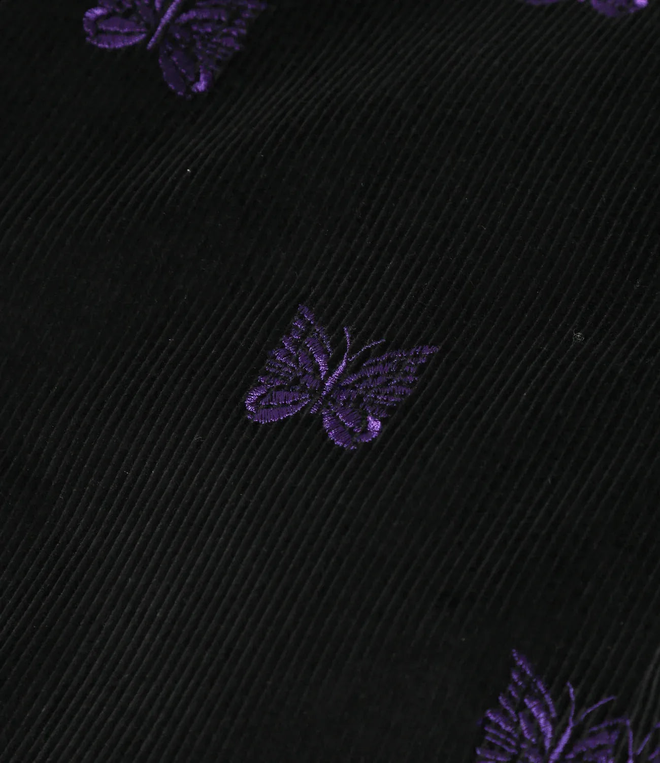 Needles 直筒蝴蝶刺繡燈芯絨褲