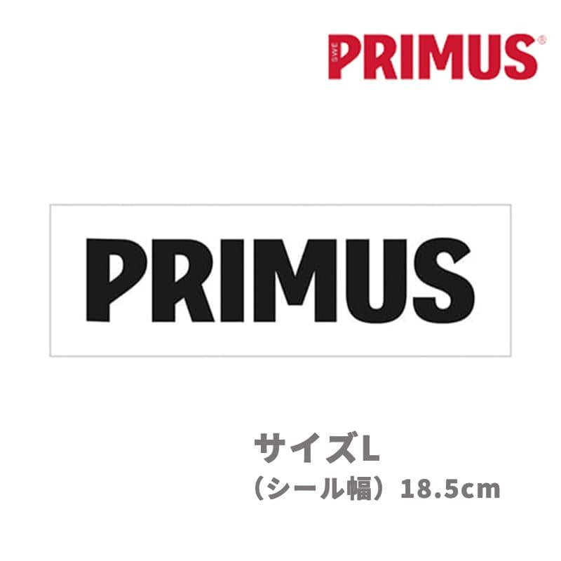 PRIMUS / プリムス 黑色大號貼紙