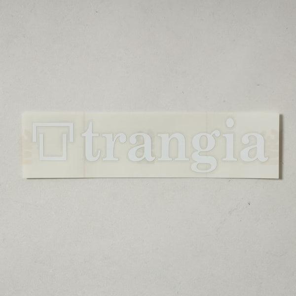 trangia / TRANGIA白色大號貼紙