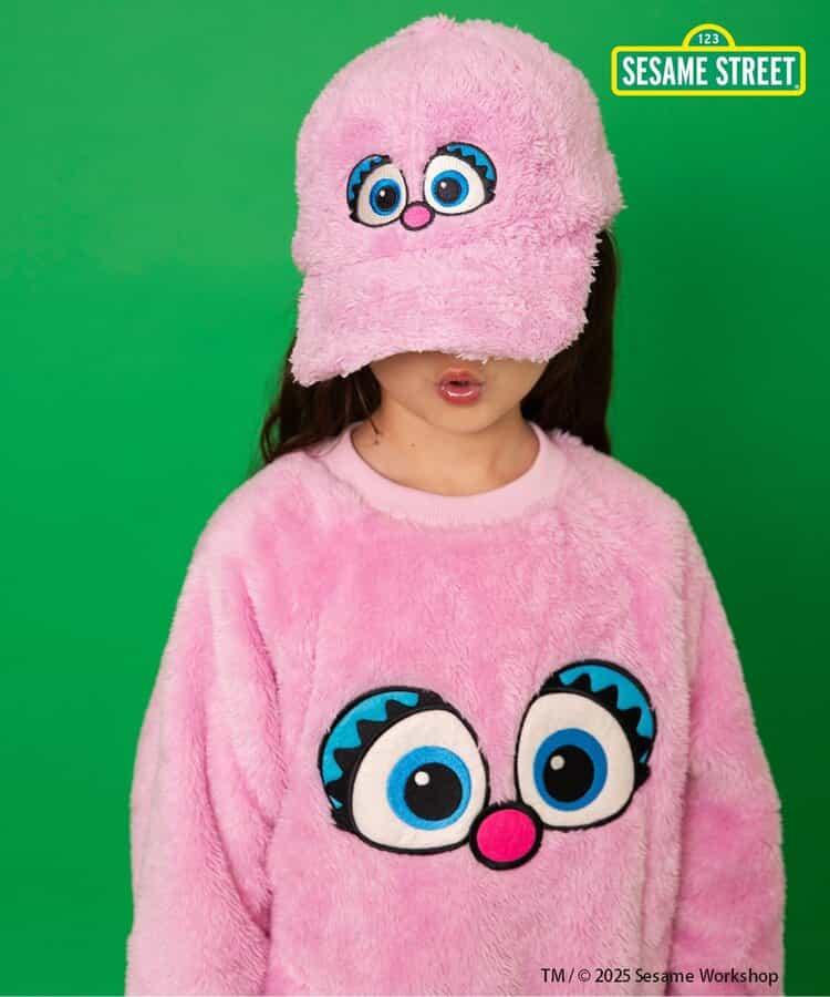 芝麻街仿羊羔絨棒球帽