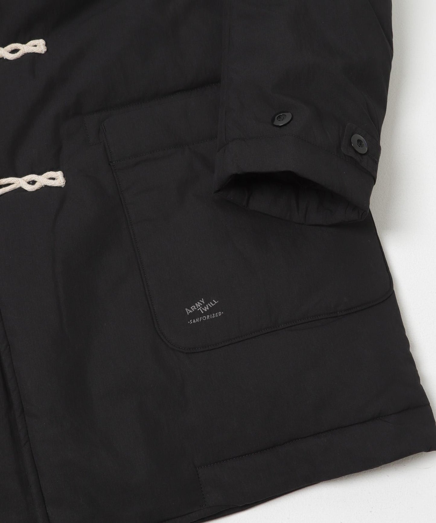ARMY TWILL 棉尼龍粗呢大衣