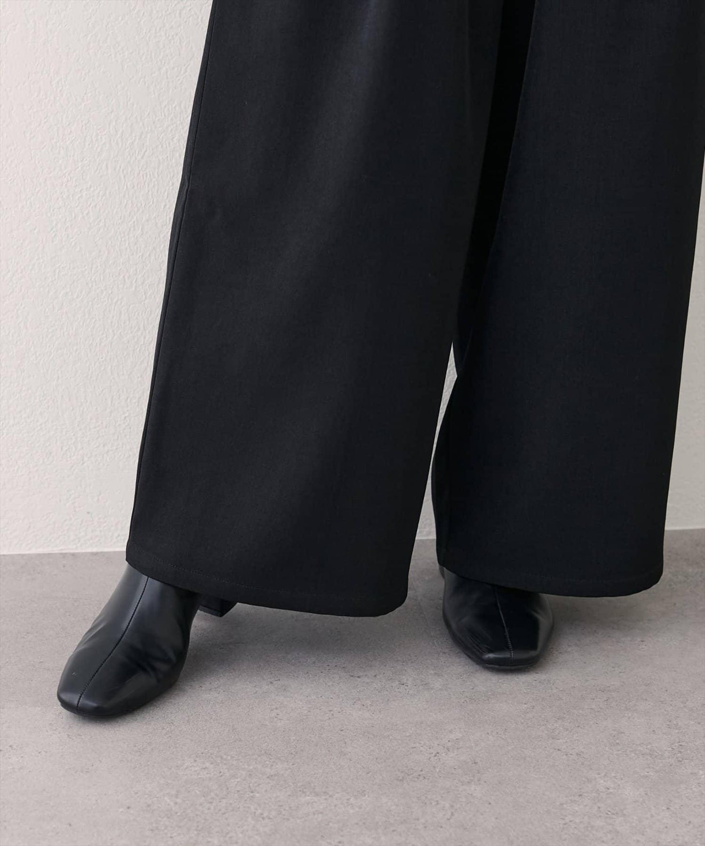 【EVERY VERY NICECLAUP】鬆緊腰寬腿褲