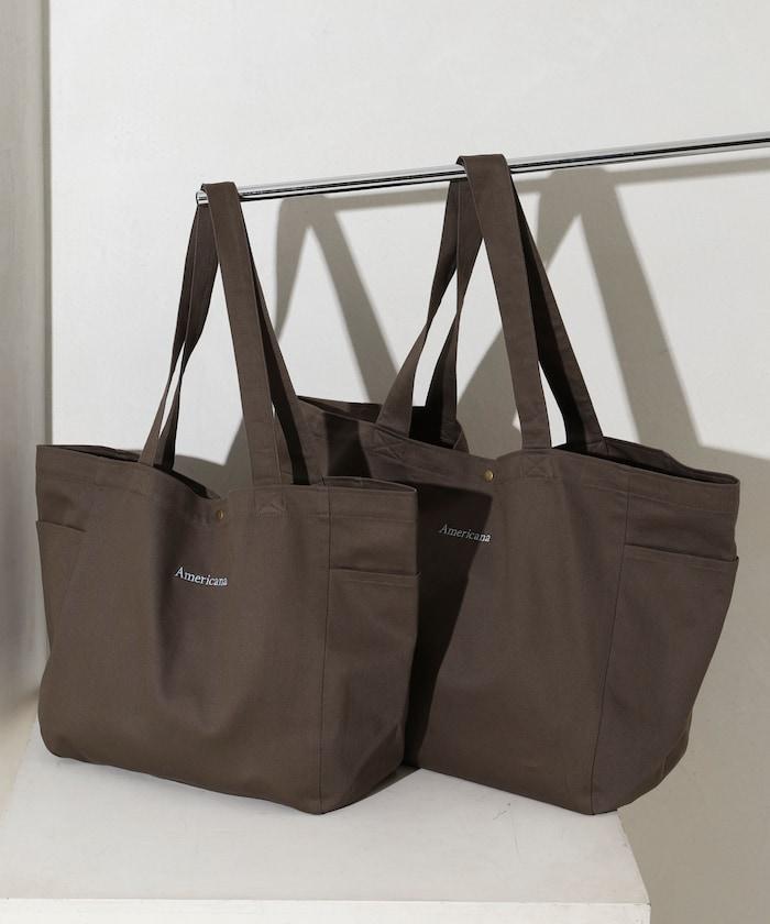 Americana× Firsthand 聯名刺繡TOTE BAG L LOGO刺繡 托特包 L碼