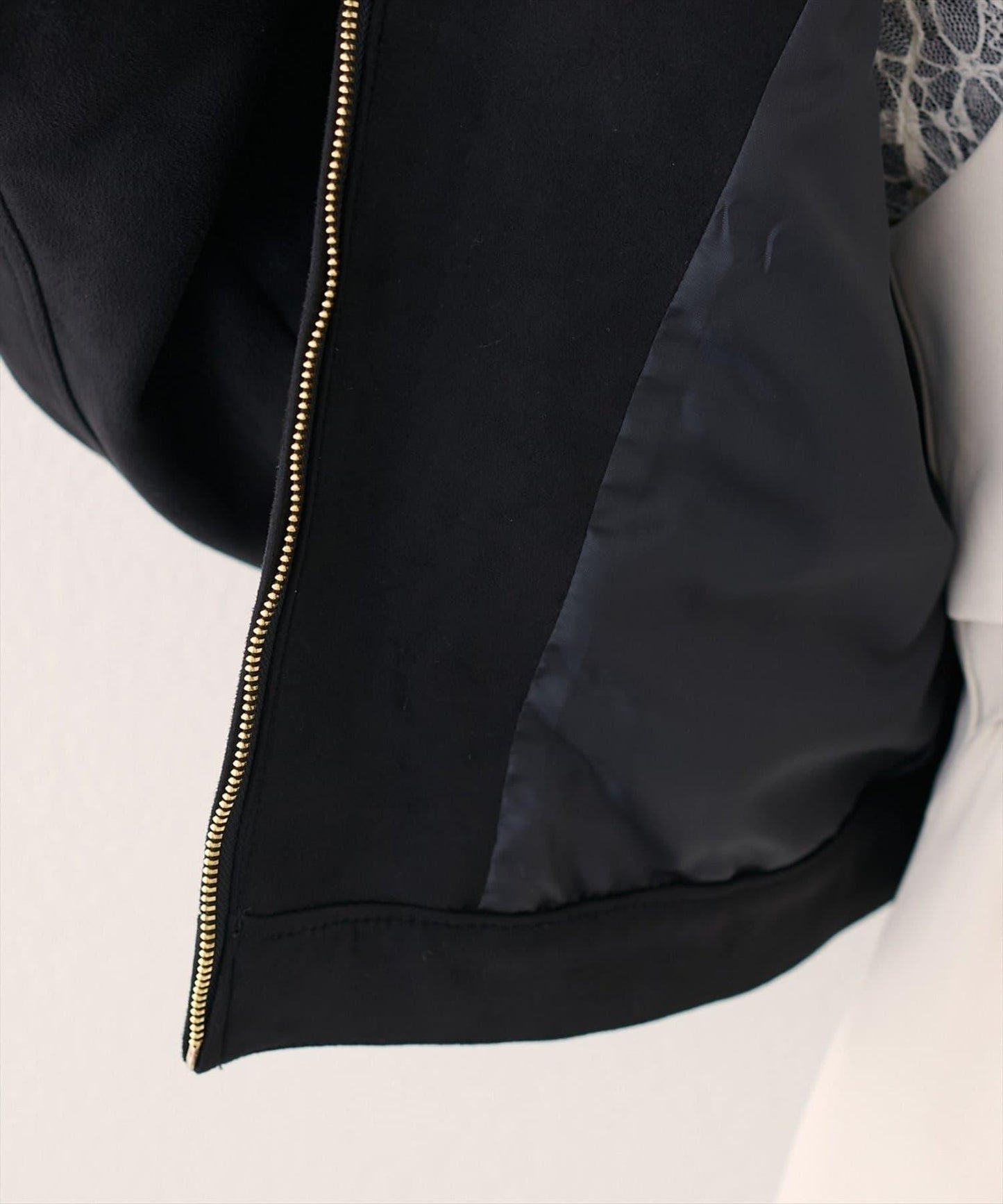 【natural couture】仿麂皮短夾克