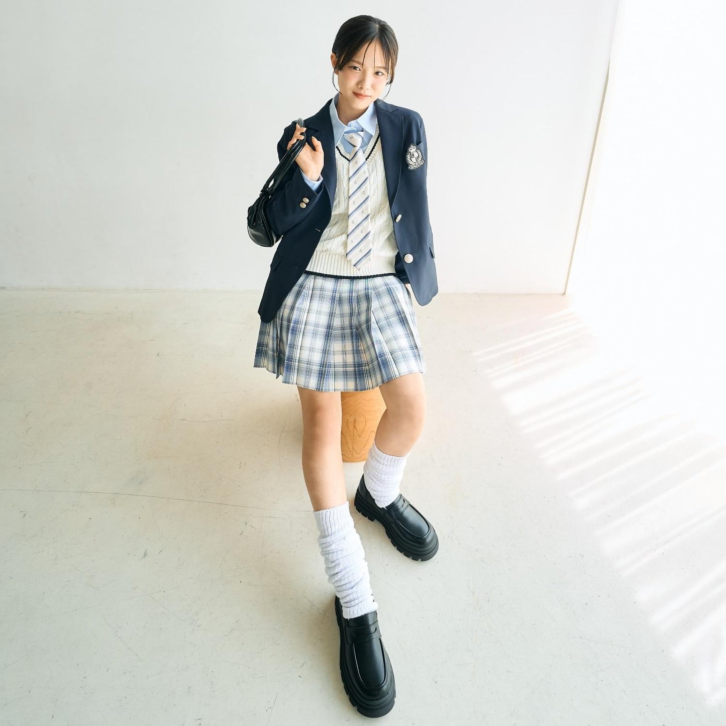 【畢業服・典禮】【可水洗】學生針織背心