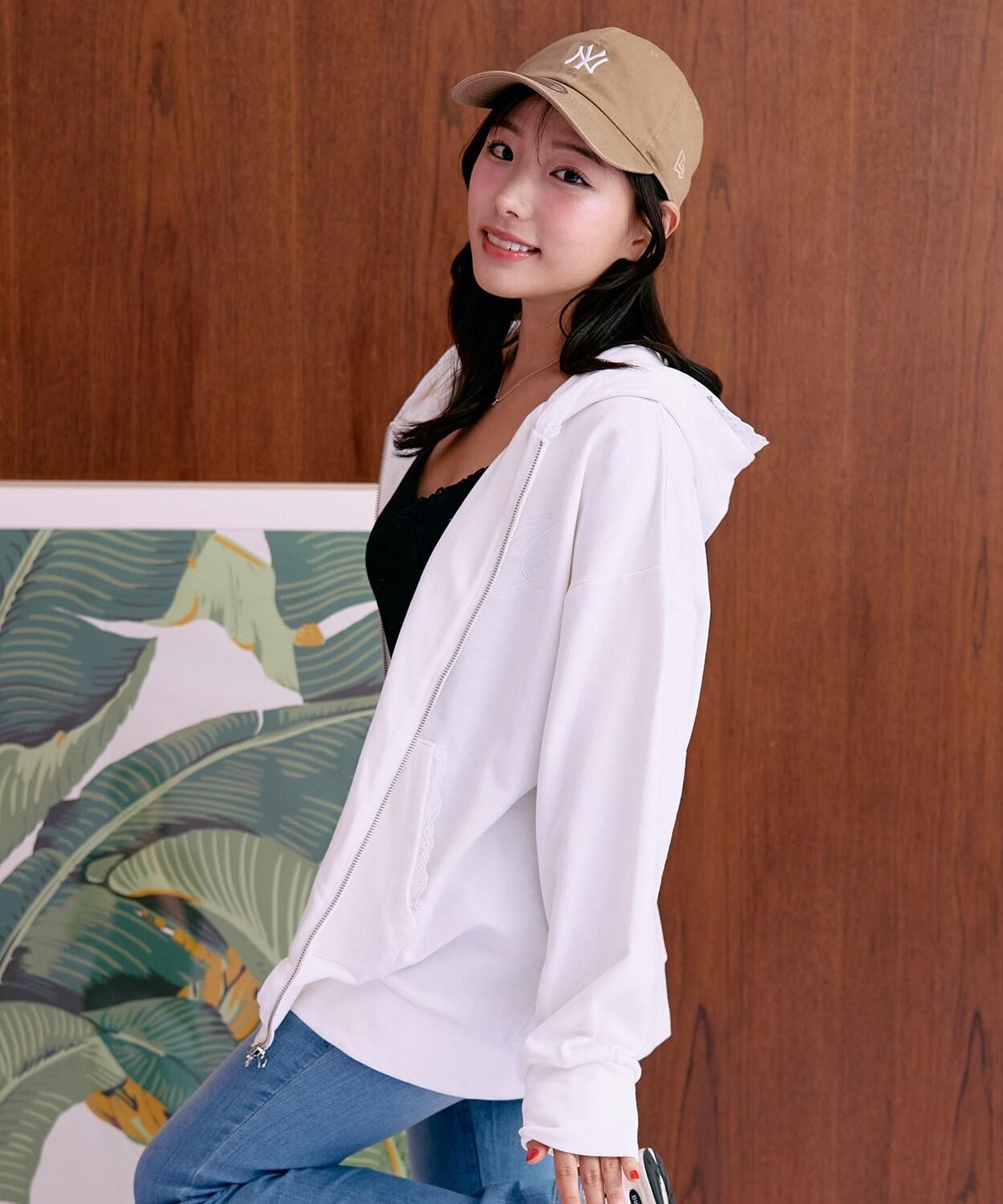 logo刺繡寬鬆衛衣【韓國時尚】