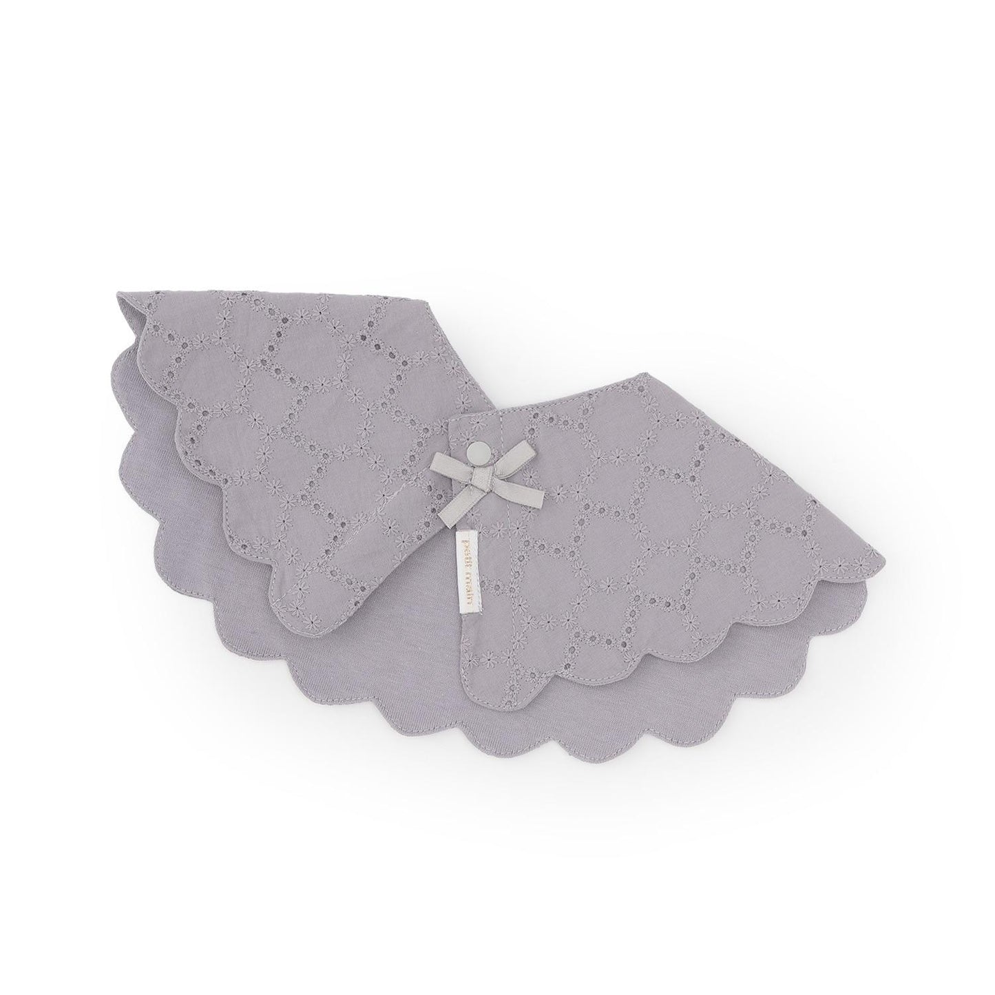 【防水】荷葉邊圍兜