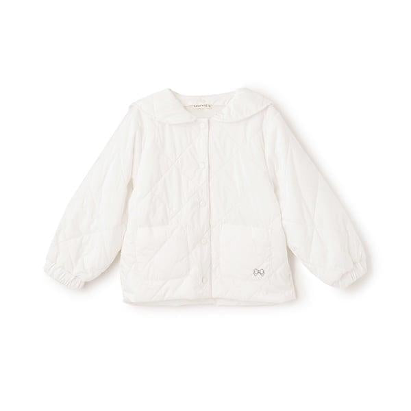 可拆卸水手領夾棉外套