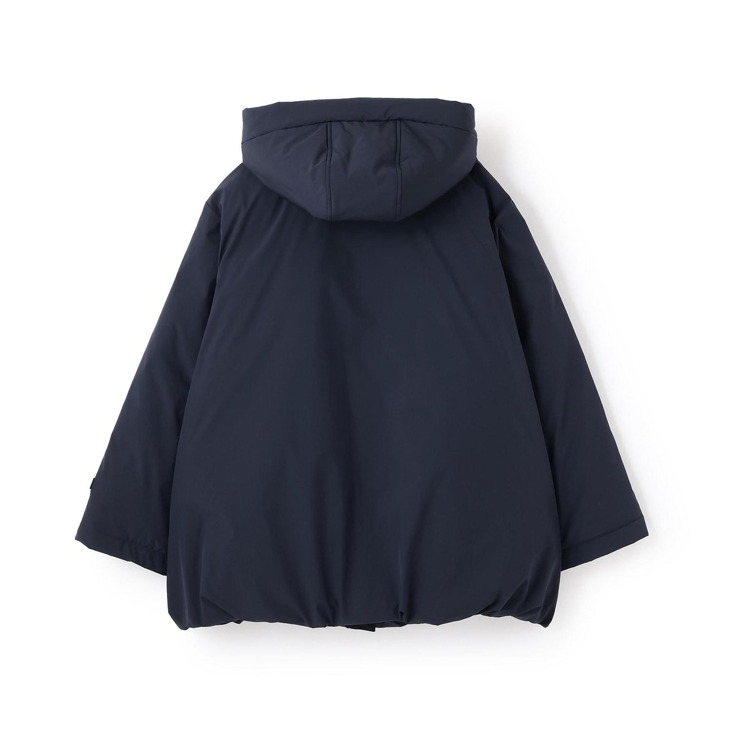 【防潑水】纖維中棉夾層牛角扣大衣