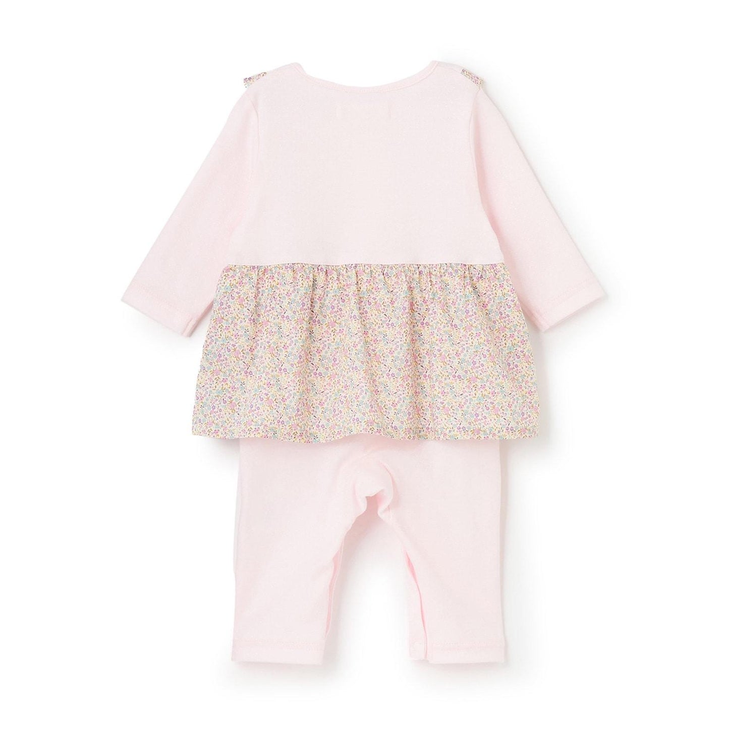 花卉圖案連體衣【日本製造】