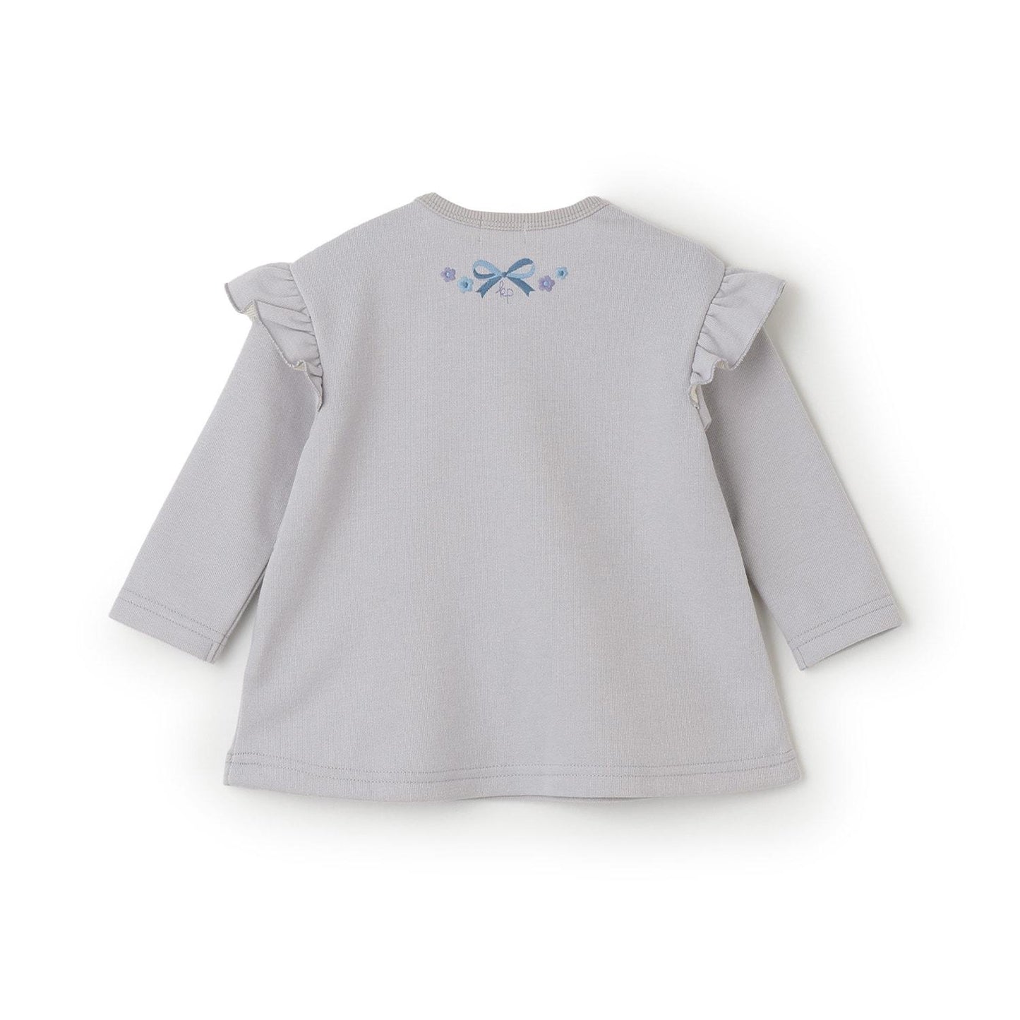 斜挎包風格亮片貼花衛衣長款上衣