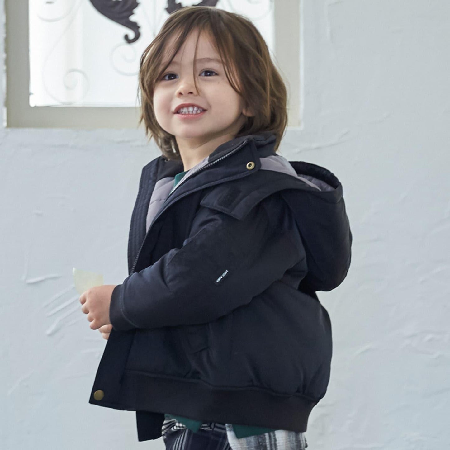 MA1風格可拆卸帽夾克