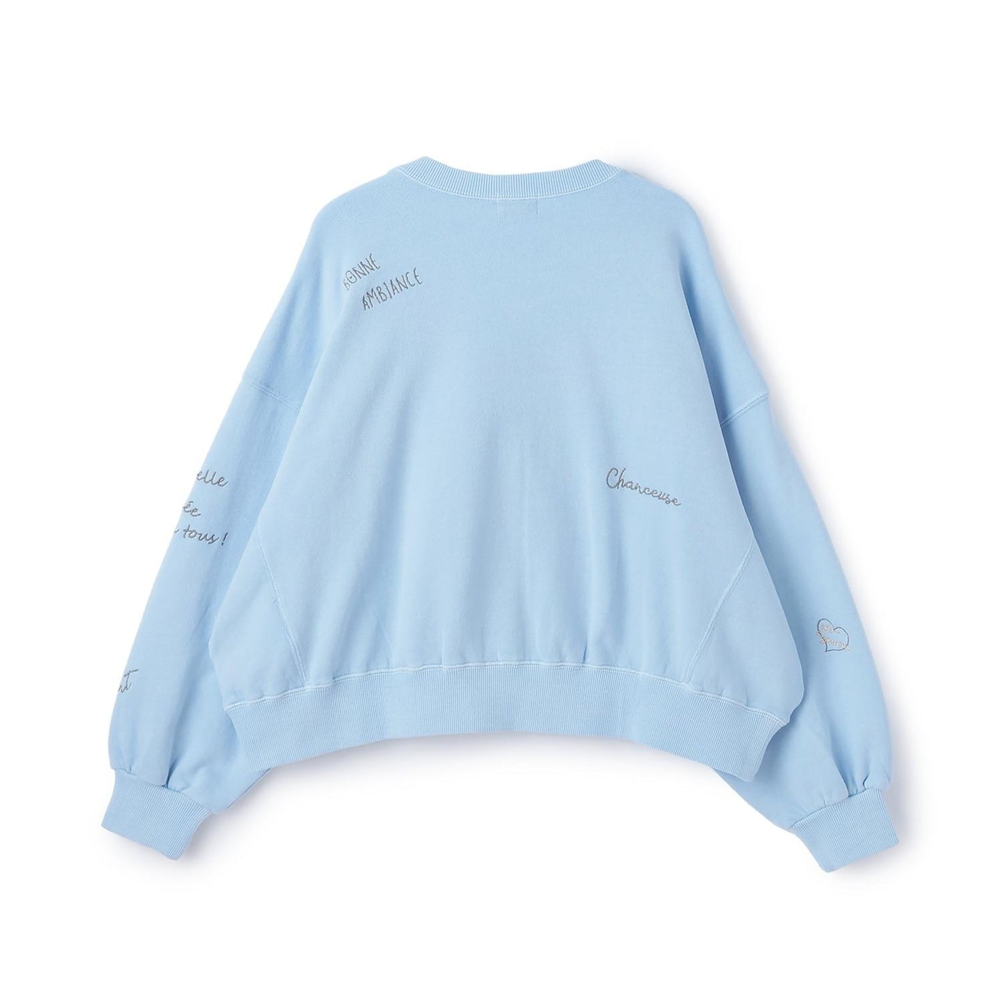 【AMI】塗鴉刺繡衛衣開衫