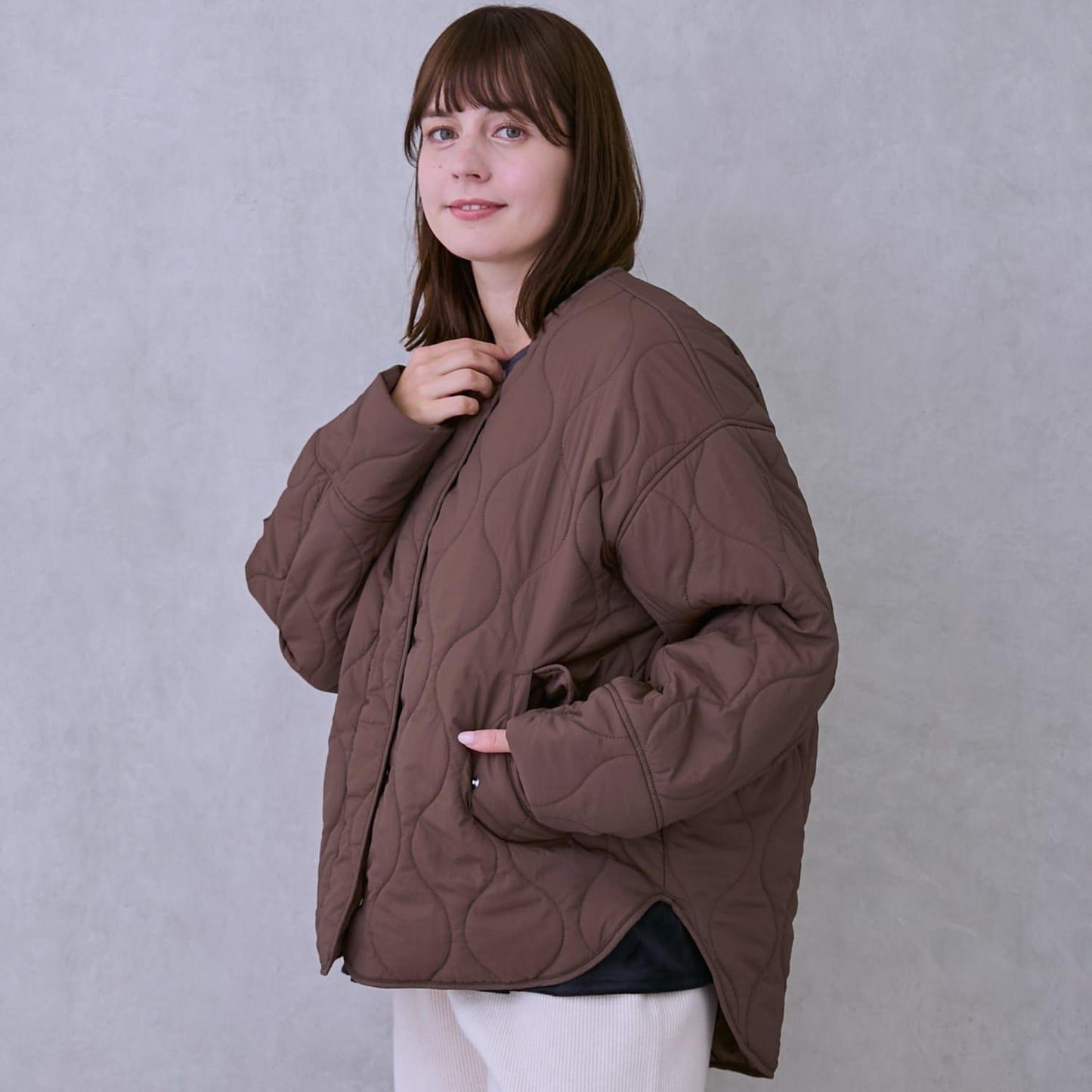 【Link/防潑水加工】絎縫夾克