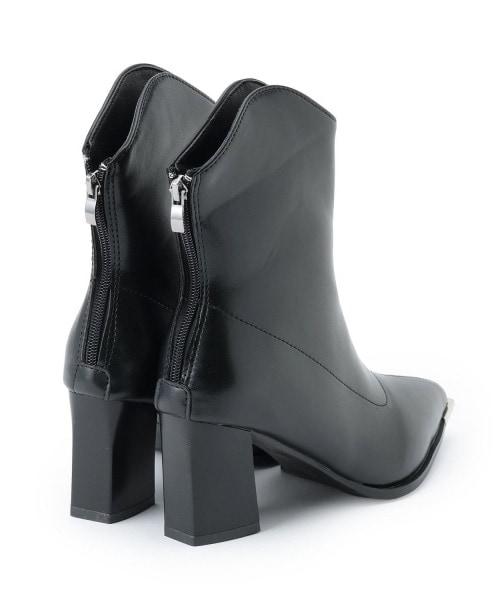 尖頭短靴【韓國時尚】