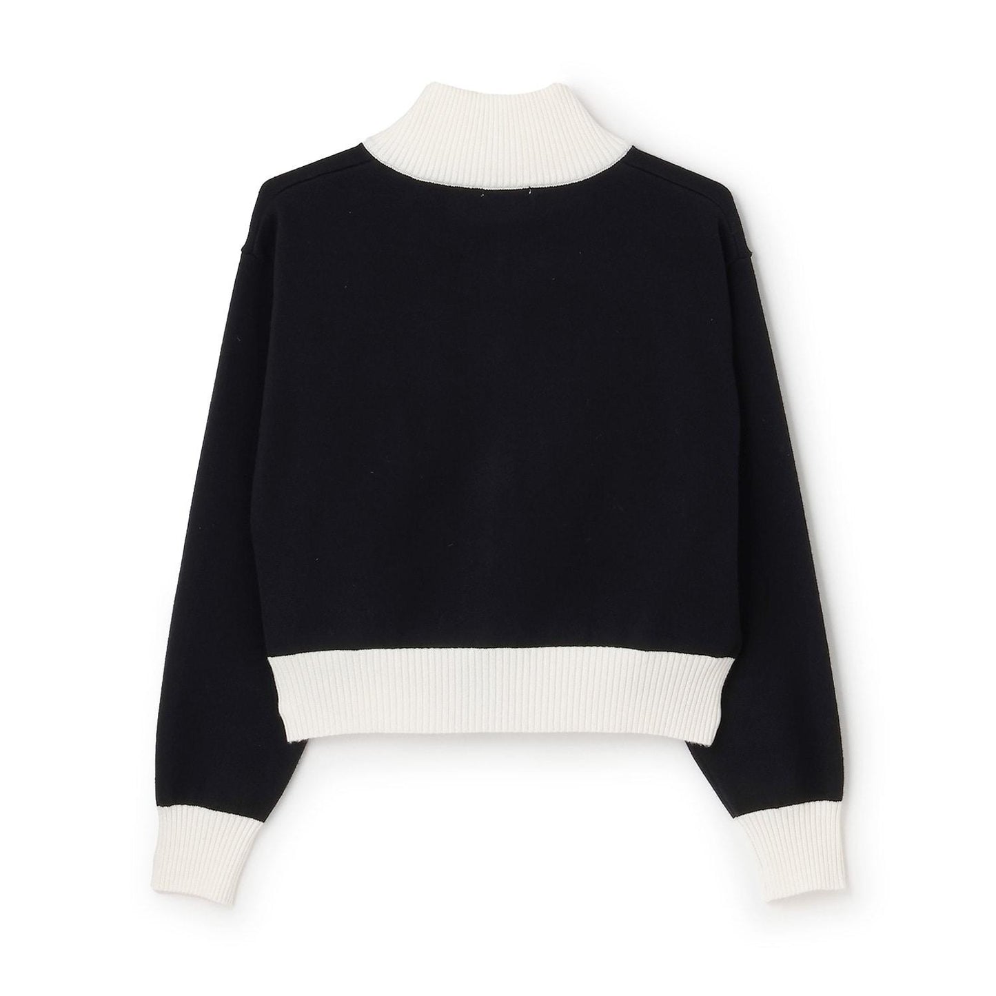 【trois lapins】雙拉鍊針織開衫