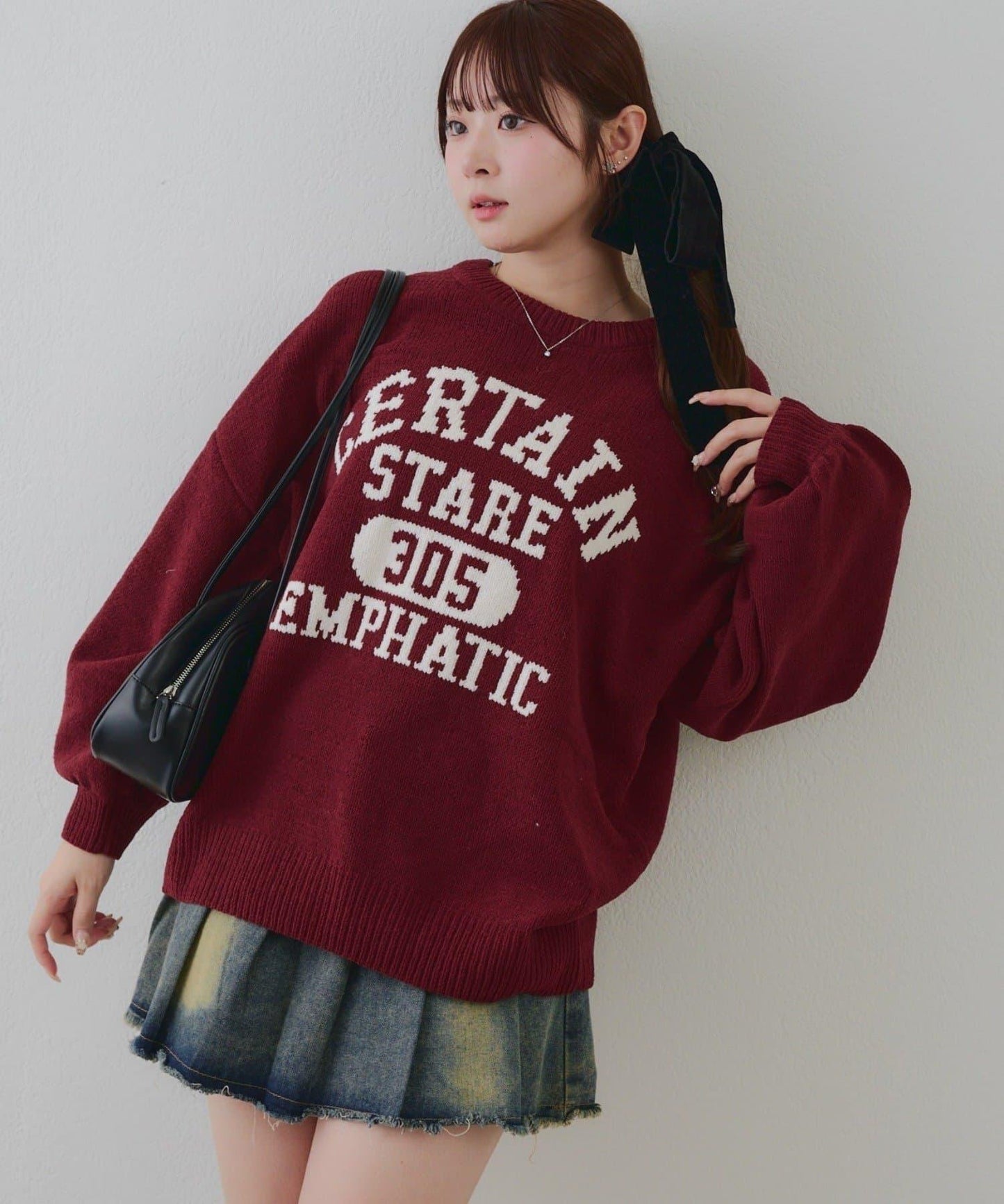 【RMAF】標誌針織毛衣