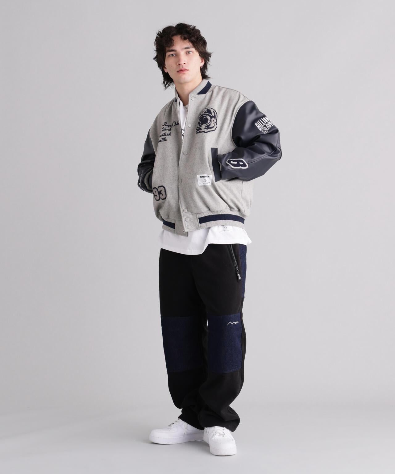 MANASTASH x BILLION《AIR》E BOYS CLUB/億萬少年俱樂部/BBC MANA棒球夾克