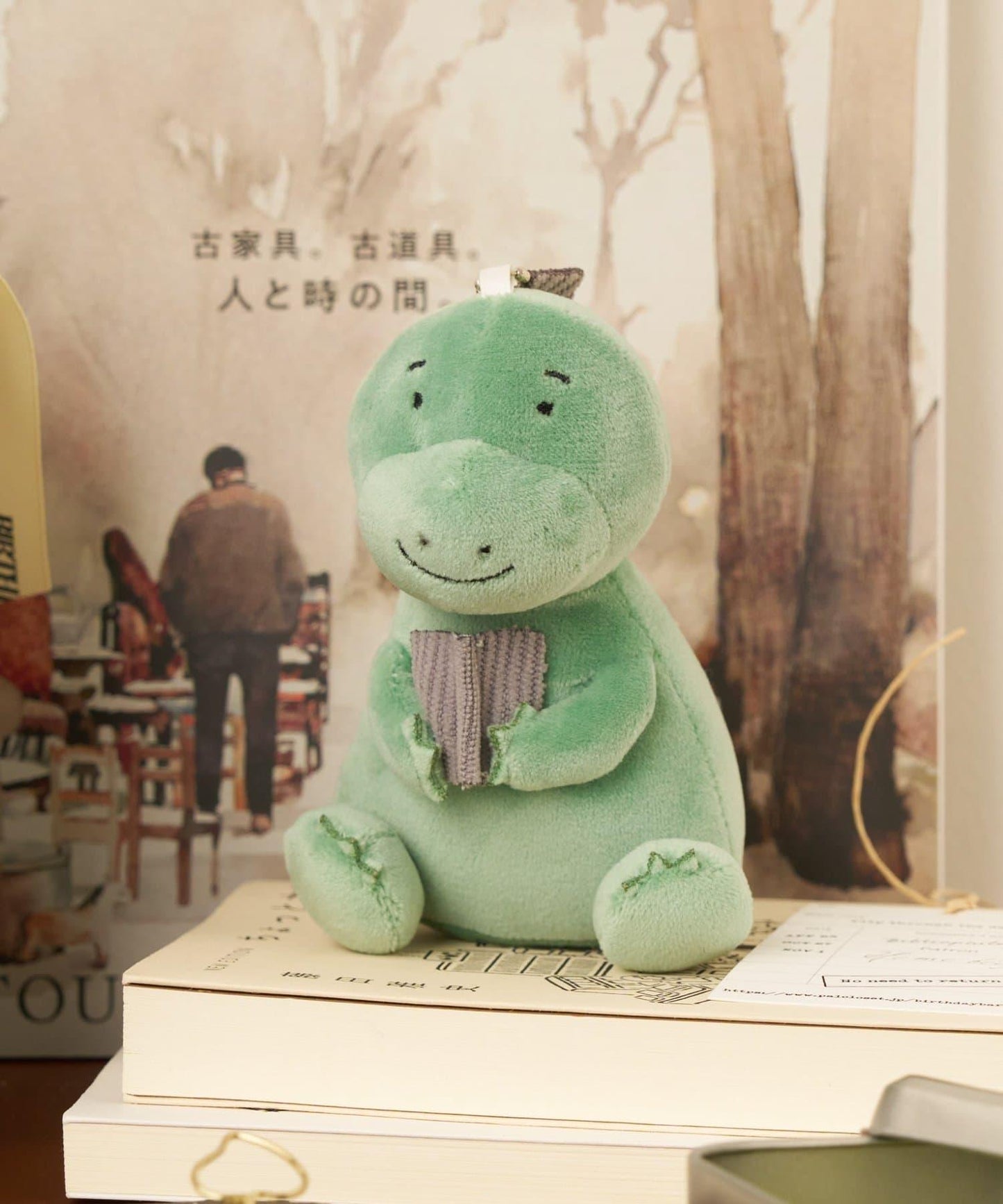 【網紅akane企劃】Reading Dino掛件