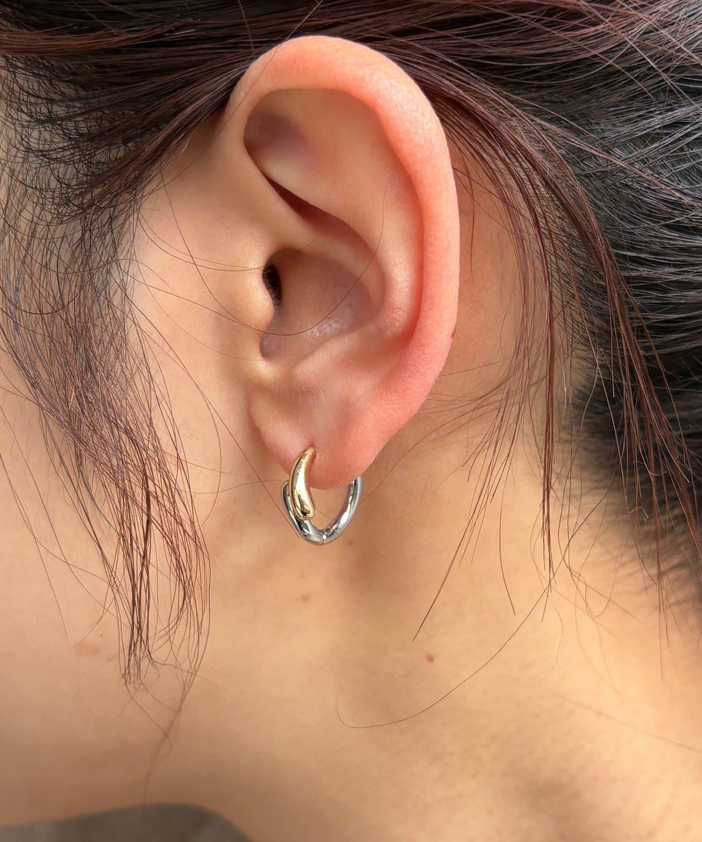 GOLDY/ゴールディ 組合一鍵式圈環耳環