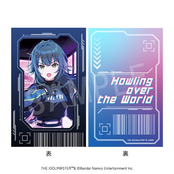 學園アイドルマスター(學園偶像大師) Howling over the World 月村手毬 卡片鑰匙風塑料寫真卡