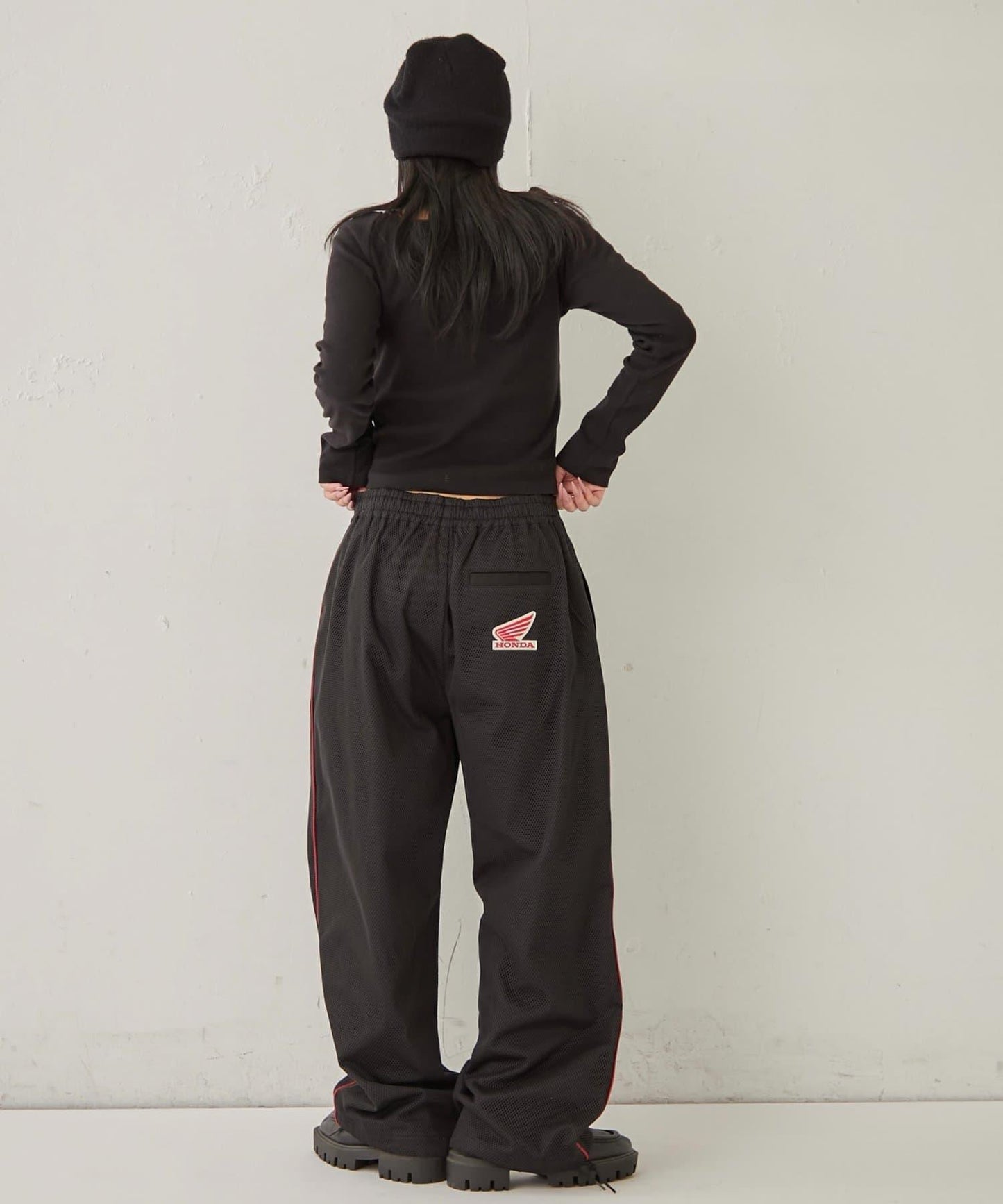 HONDA×Sourcream TRACK PANTS 運動褲