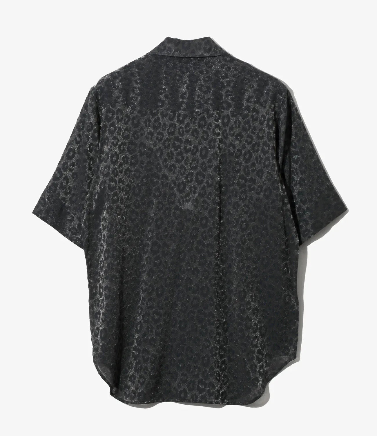 Needles S/S Western Shirt - Rayon Leopard Jacquard 豹紋提花人造絲短袖西部襯衫