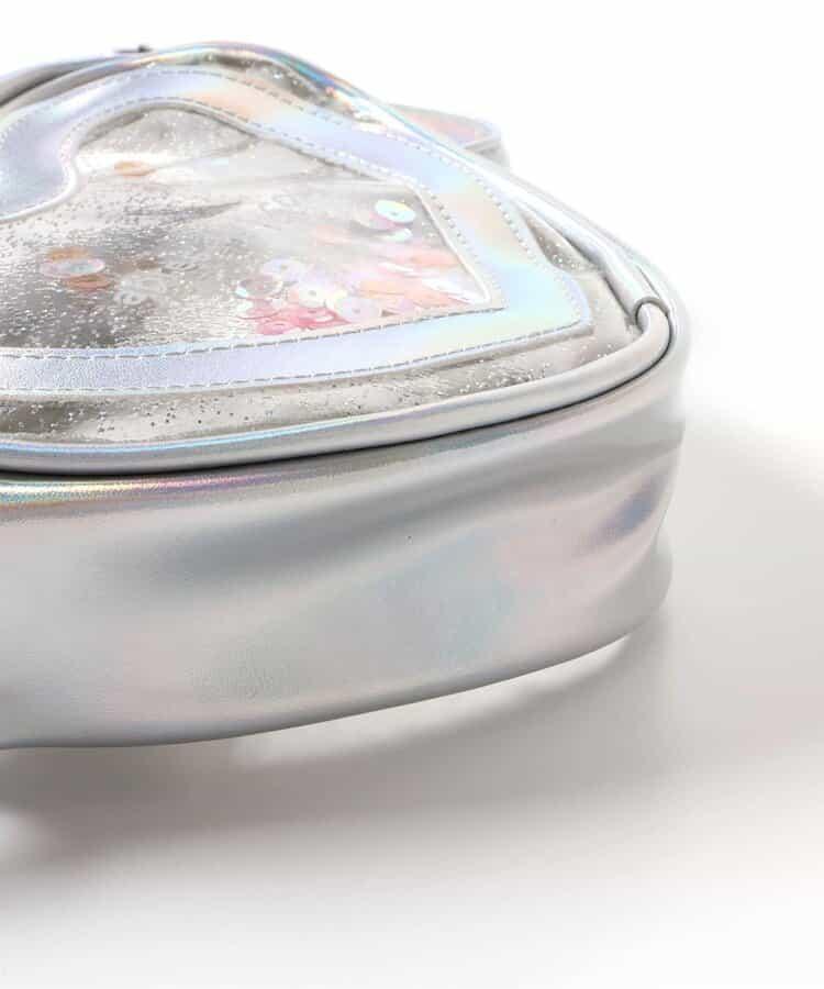 心形透明小挎包