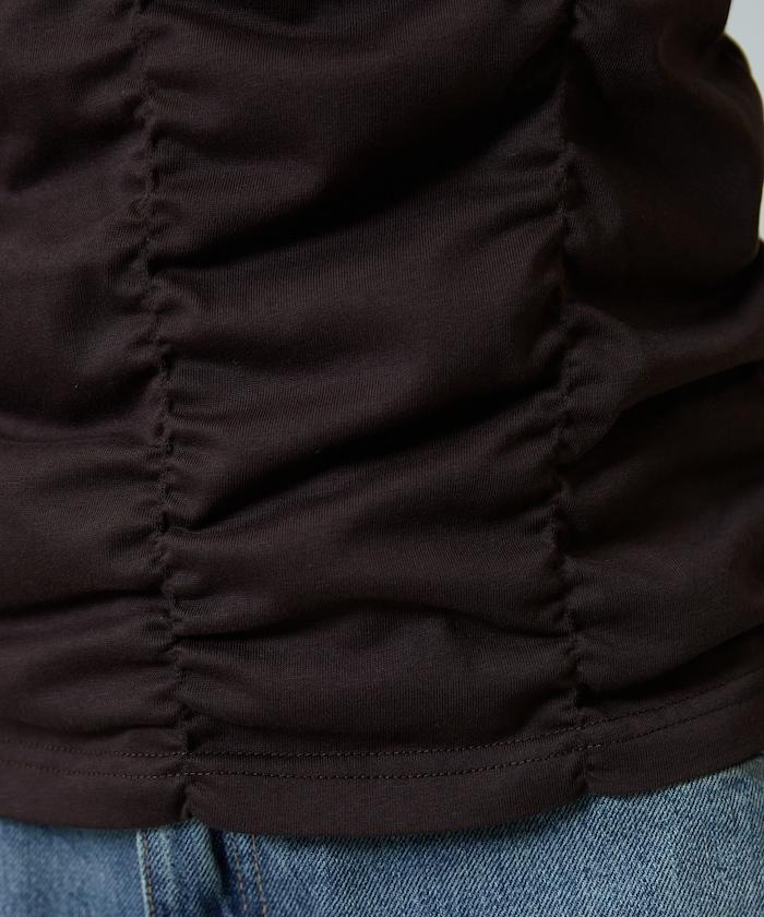 聯名 單點刺繡 聚褶 T恤