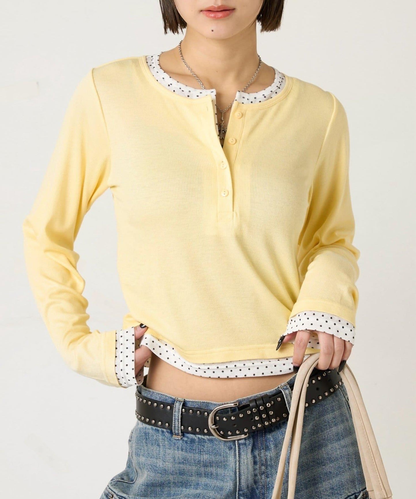 LAYERED TOPS 分層設計上衣(限定配色款)