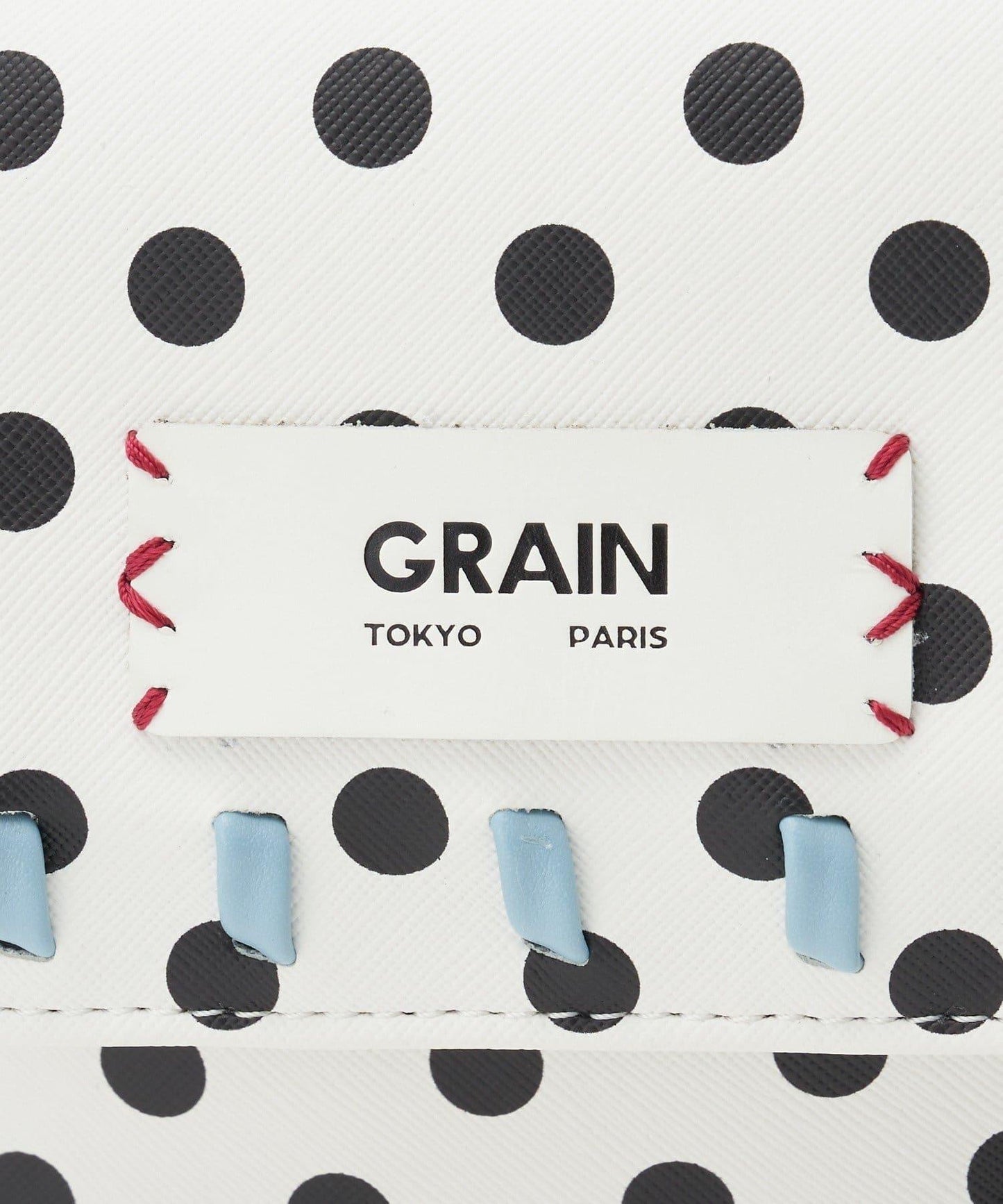 GRAIN 縫線波點設計 迷你單肩包