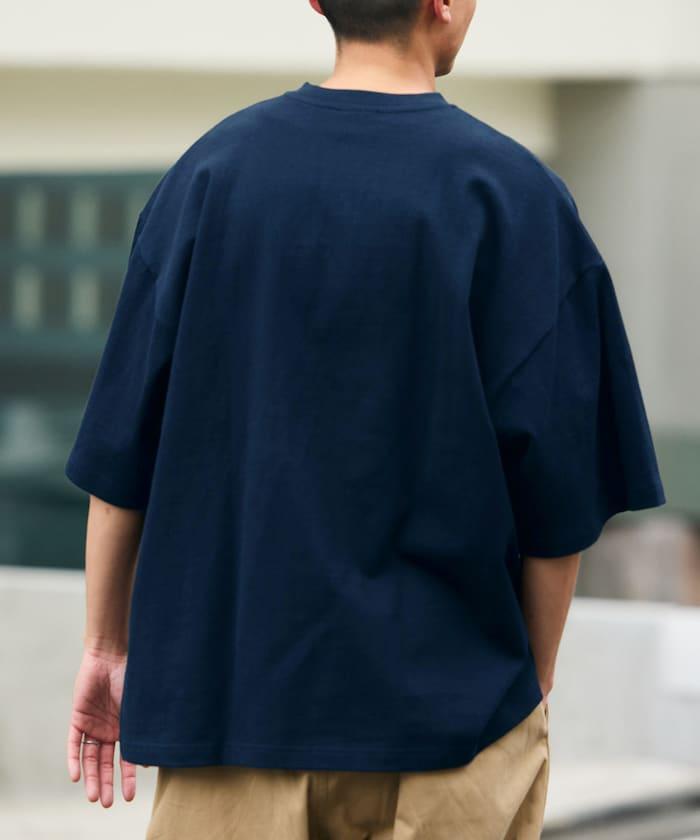 9盎司 Heavyweight 寬鬆廓形 亨利領 T恤