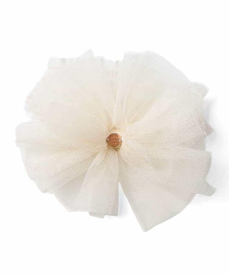 蓬鬆網紗蝴蝶結髮帶