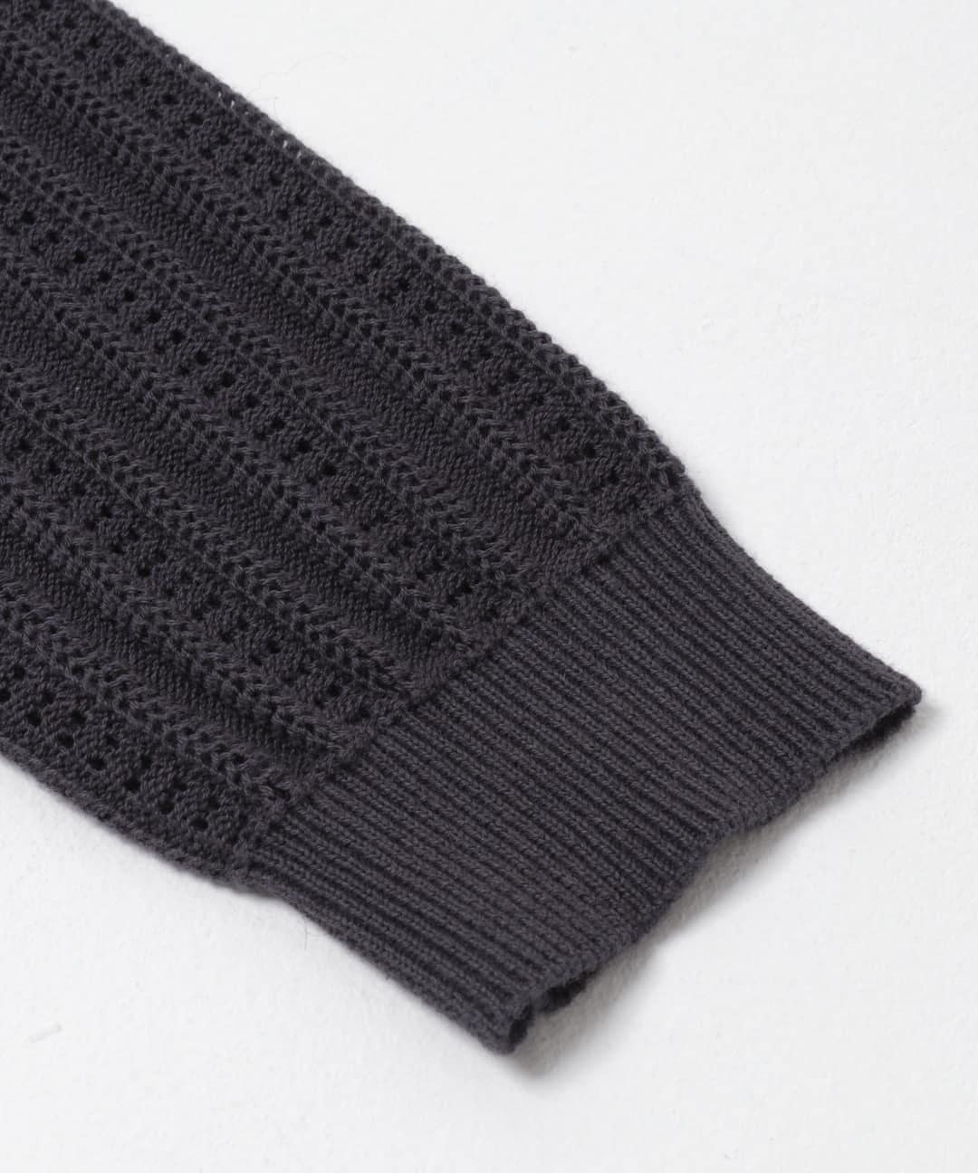 雙前襟設計 針織上衣