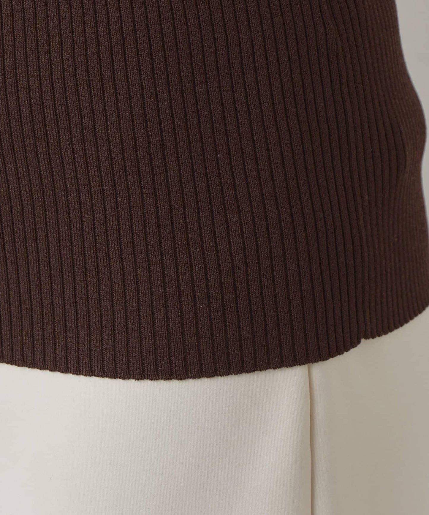 Drawing Numbers 羅紋半袖針織上衣