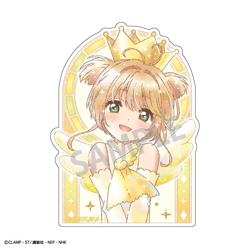 《魔卡少女櫻》 クリアカード編(魔卡少女櫻透明牌篇) 木之本桜 迷你裝飾貼紙 A款 カミアニTOUCH