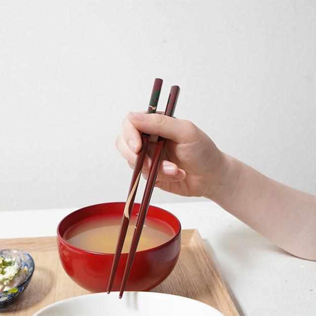 【箸】琳派×輪島塗 松 | 若狭塗 | 箸蔵まつかん