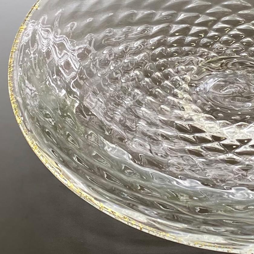 【吹きガラス】SUN GLASS STUDIO KYOTO 煌 大皿