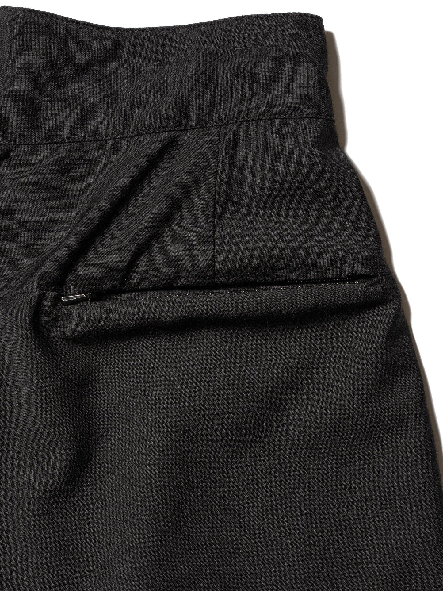 彈力羅緞直筒休閒褲 RESEARCHED 3/4 EASY SLACKS / REGGIANI W.SATIN