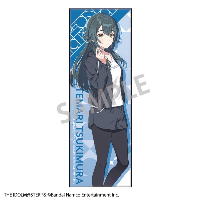 學園アイドルマスター(學園偶像大師) 月村手毬 長方形徽章