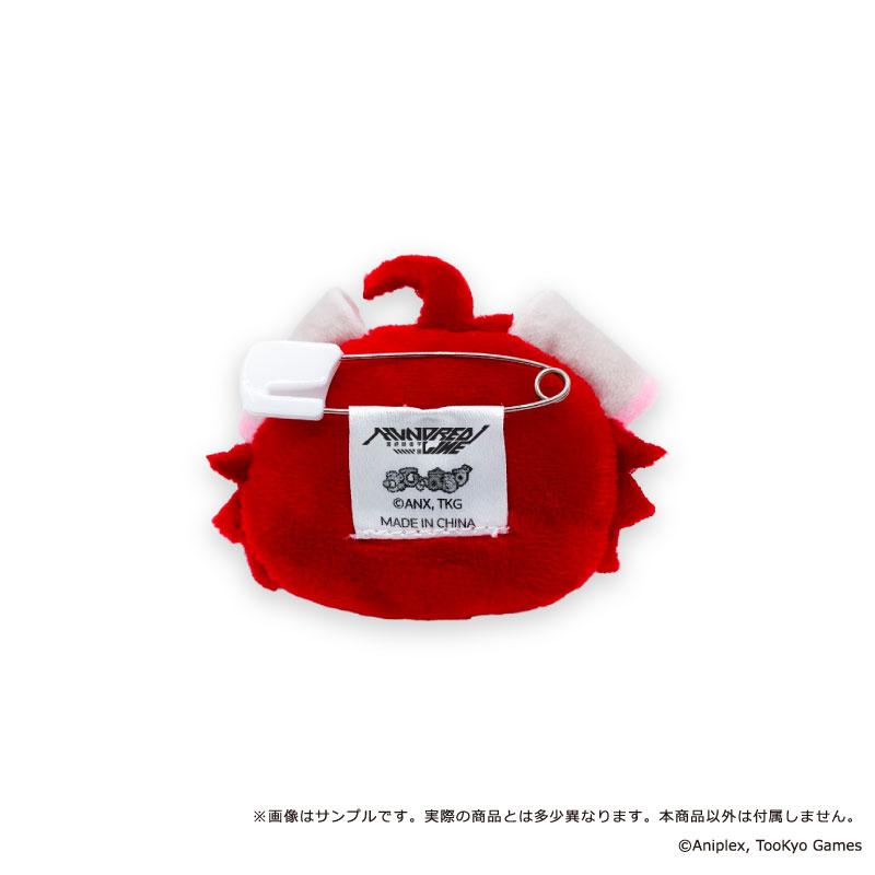 HUNDRED LINE -最終防衛學園-(HUNDRED LINE -最終防衛學園-) 普蒂馬魯系列 澄野拓海 毛絨徽章 01款
