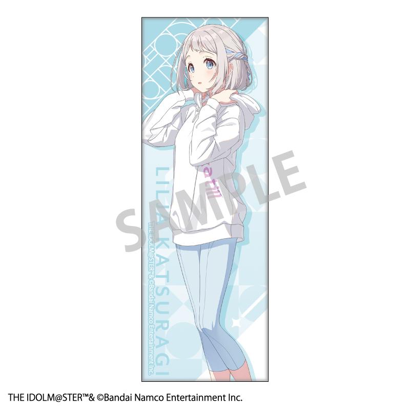 學園アイドルマスター(學園偶像大師) 葛城リーリヤ 長方形徽章