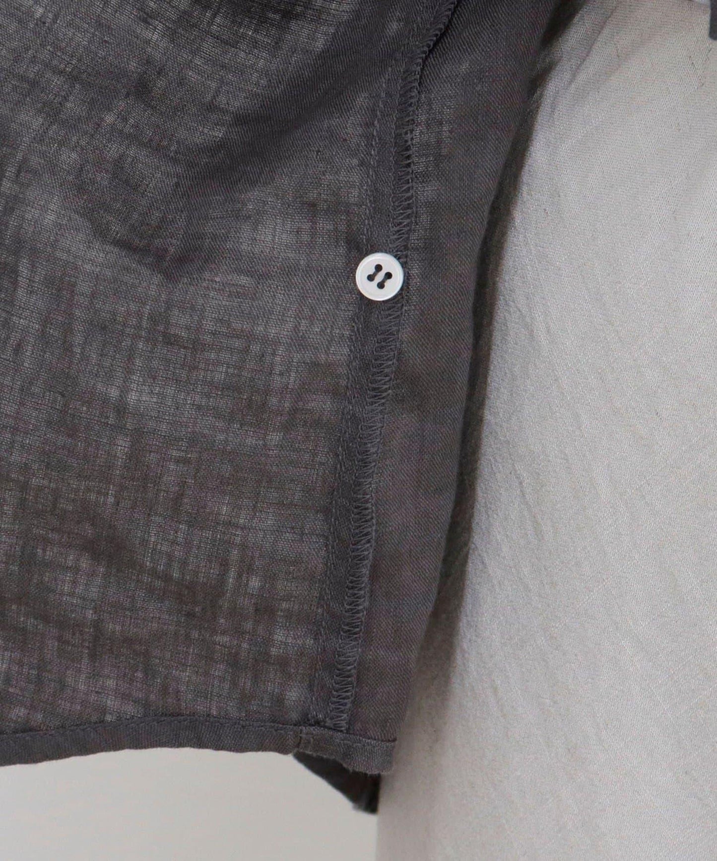 LINEN100 2WAY 裹身襯衫