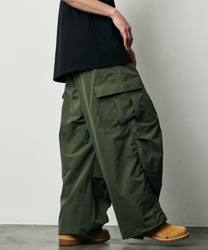 Quick Dry Fabric 寬鬆版型 抗撕裂滌綸 UV防護 速幹 工裝褲